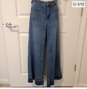 Kut from the Kloth Mid-Rise Blue Flare Jeans